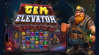 Gem Elevator slot artwork