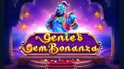 Genie’s Gem Bonanza slot artwork