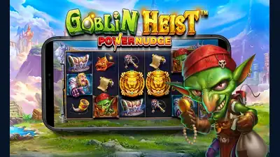 Goblin Heist Powernudge slot artwork