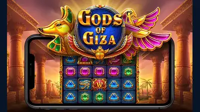 Gods of Giza slot artwork