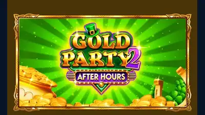 Gold Party 2 – After Hours slot artwork