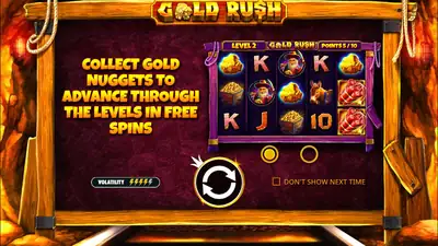 Gold Rush slot artwork