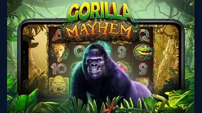 Gorilla Mayhem slot artwork