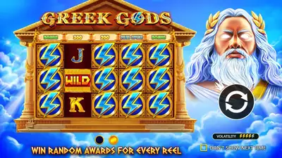 Greek Gods slot artwork