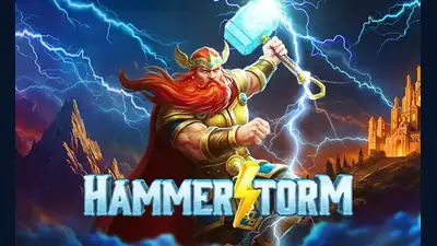 Hammerstorm slot artwork