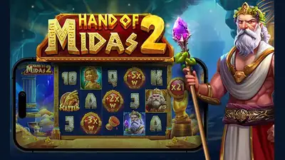 Hand of Midas 2 slot artwork