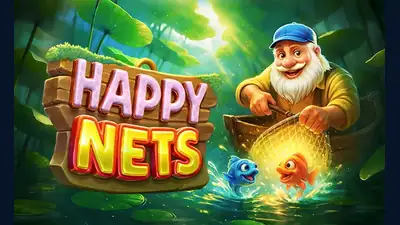 Happy Nets slot artwork