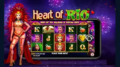 Heart of Rio slot artwork
