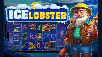 Ice Lobster slot artwork