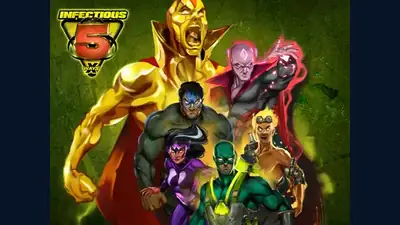 Infectious 5 xWays slot artwork