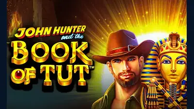 John Hunter and the Book of Tut slot artwork