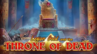 Legion Gold and the Throne of Dead slot artwork