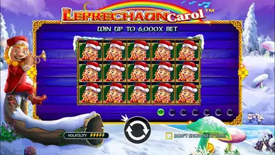 Leprechaun Carol slot artwork