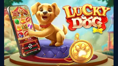 Lucky Dog slot artwork