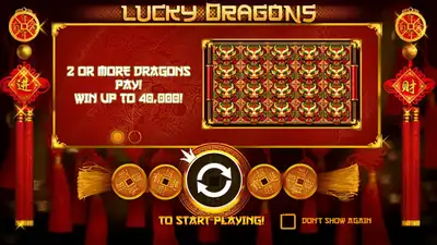 Lucky Dragons slot artwork