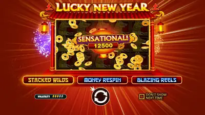 Lucky New Year slot artwork