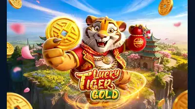 Lucky Tiger Gold slot artwork