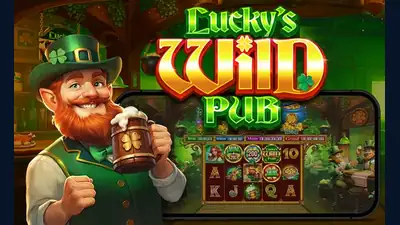 Lucky’s Wild Pub slot artwork