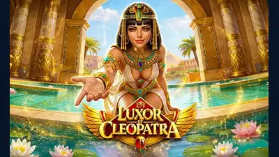 Luxor of Cleopatra slot artwork