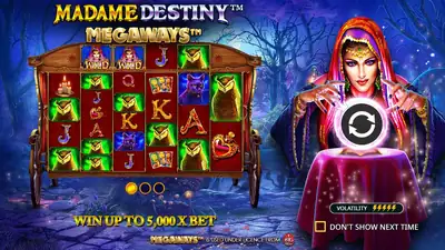 Madame Destiny Megaways™ slot artwork