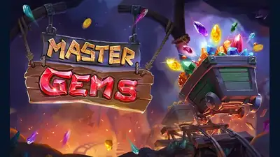 Master Gems slot artwork