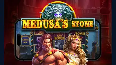 Medusa’s Stone slot artwork