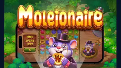 Moleionaire slot artwork