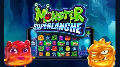 Monster Superlanche slot artwork