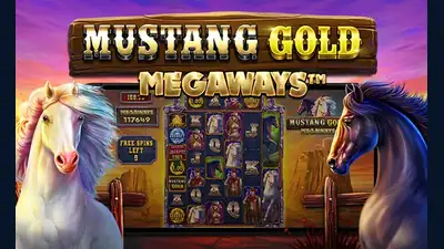 Mustang Gold Megaways™ slot artwork