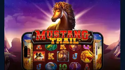 Mustang Trail slot artwork