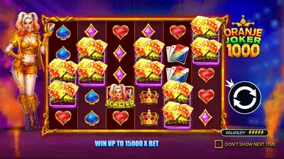 Oranje Joker 1000 slot artwork