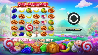 Perú Candyland slot artwork