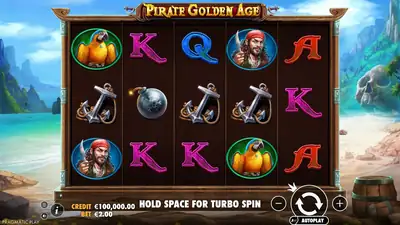 Pirate Golden Age slot artwork