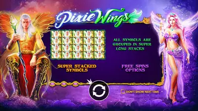 Pixie Wings slot artwork