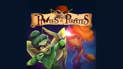 Pixies vs Pirates slot artwork