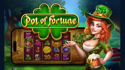 Pot of Fortune slot artwork