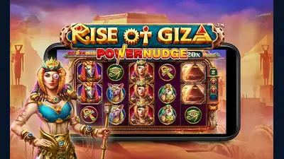 Rise of Giza PowerNudge slot artwork