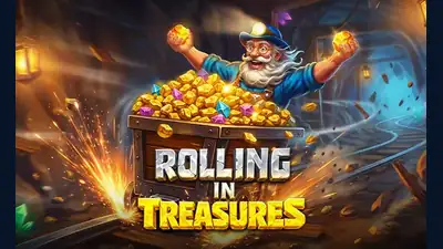 Rolling in Treasures slot artwork