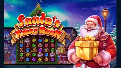 Santa’s Xmas Rush slot artwork