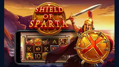 Shield of Sparta slot artwork