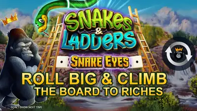 Snakes & Ladders 2 – Snake Eyes slot artwork