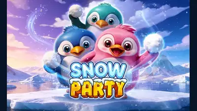 Snow Party slot artwork