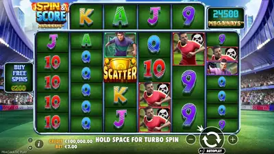 Spin & Score Megaways™ slot artwork