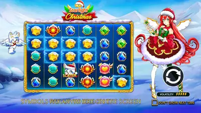 Starlight Christmas slot artwork