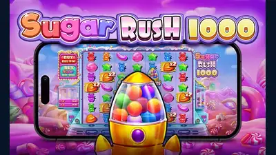 Sugar Rush 1000 slot artwork
