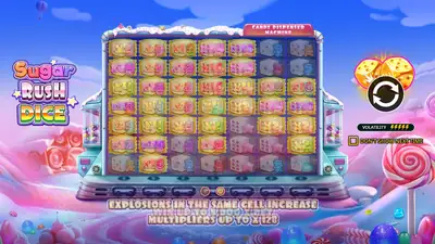 Sugar Rush Dice slot artwork