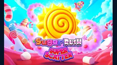 Sugar Rush Super Scatter slot artwork