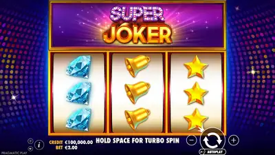 Super Joker slot artwork