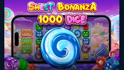 Sweet Bonanza 1000 Dice slot artwork
