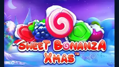 Sweet Bonanza Xmas slot artwork
